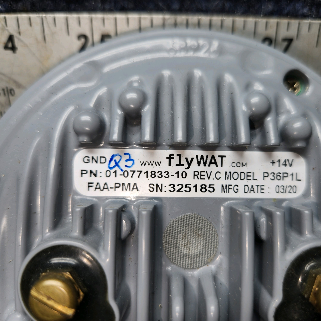 Used aircraft parts for sale, 01-0771833-10 Cessna 172E LED Replacement Landing Light - 14V