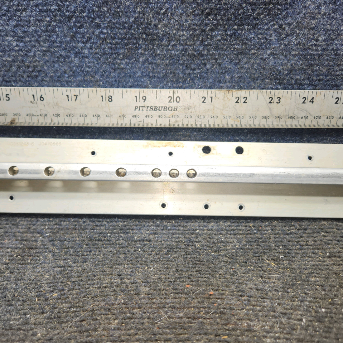 Used aircraft parts for sale, MC0511243-6 cessna 172N Seat Rail – Outboard RH