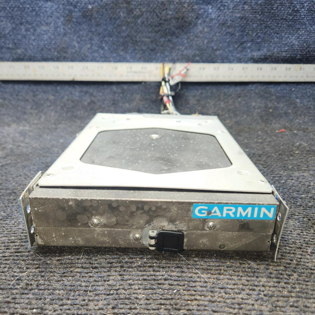 Used aircraft parts for sale, 011-03303-00 Garmin GTX 345R piper PA-28-181 ADS-B In/Out Transponder w/ Tray & Connector