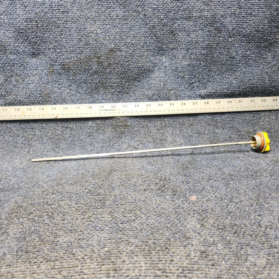 Used aircraft parts for sale, LW-14774 Lycoming O-540 PIPER PA-24-250 Oil level Gage Assy threaded plug