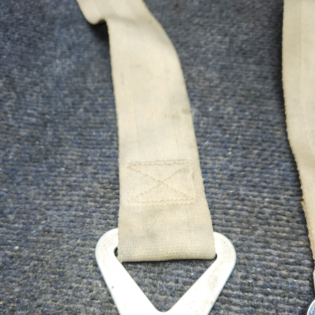 Used aircraft parts for sale, BE-2006 Beechcraft A24R Seatbelt Beige SEE PHOTOS FOR DETAILS"