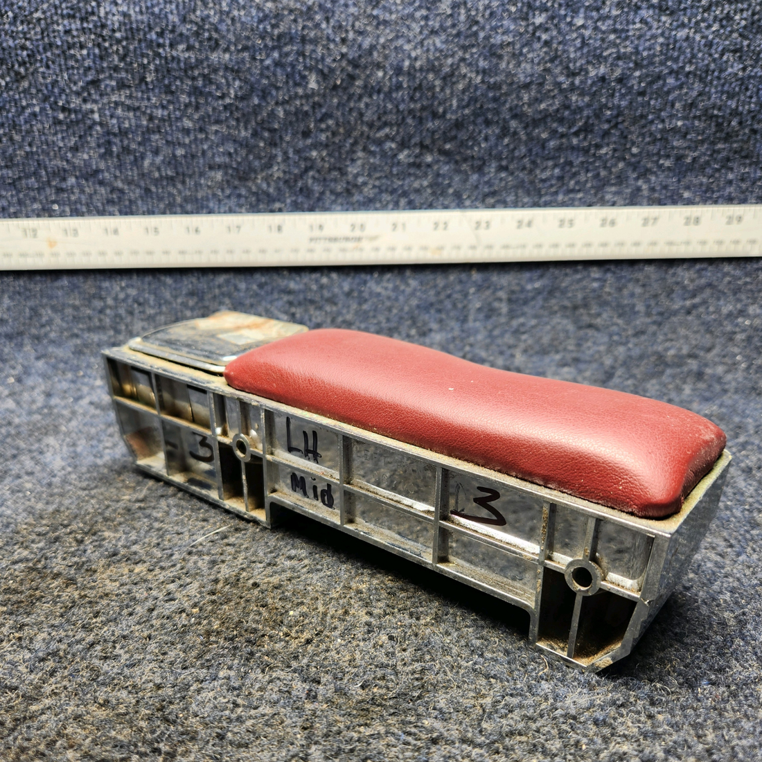 Used aircraft parts for sale, 66710-016 Piper PA32RT-300 CABIN ARMREST LH W ASHTRAY