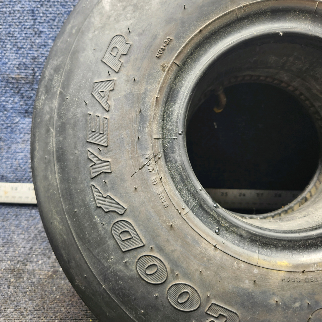 Used aircraft parts for sale, 606C66-8 Goodyear Beechcraft 35-33 Flight Custom III Tire