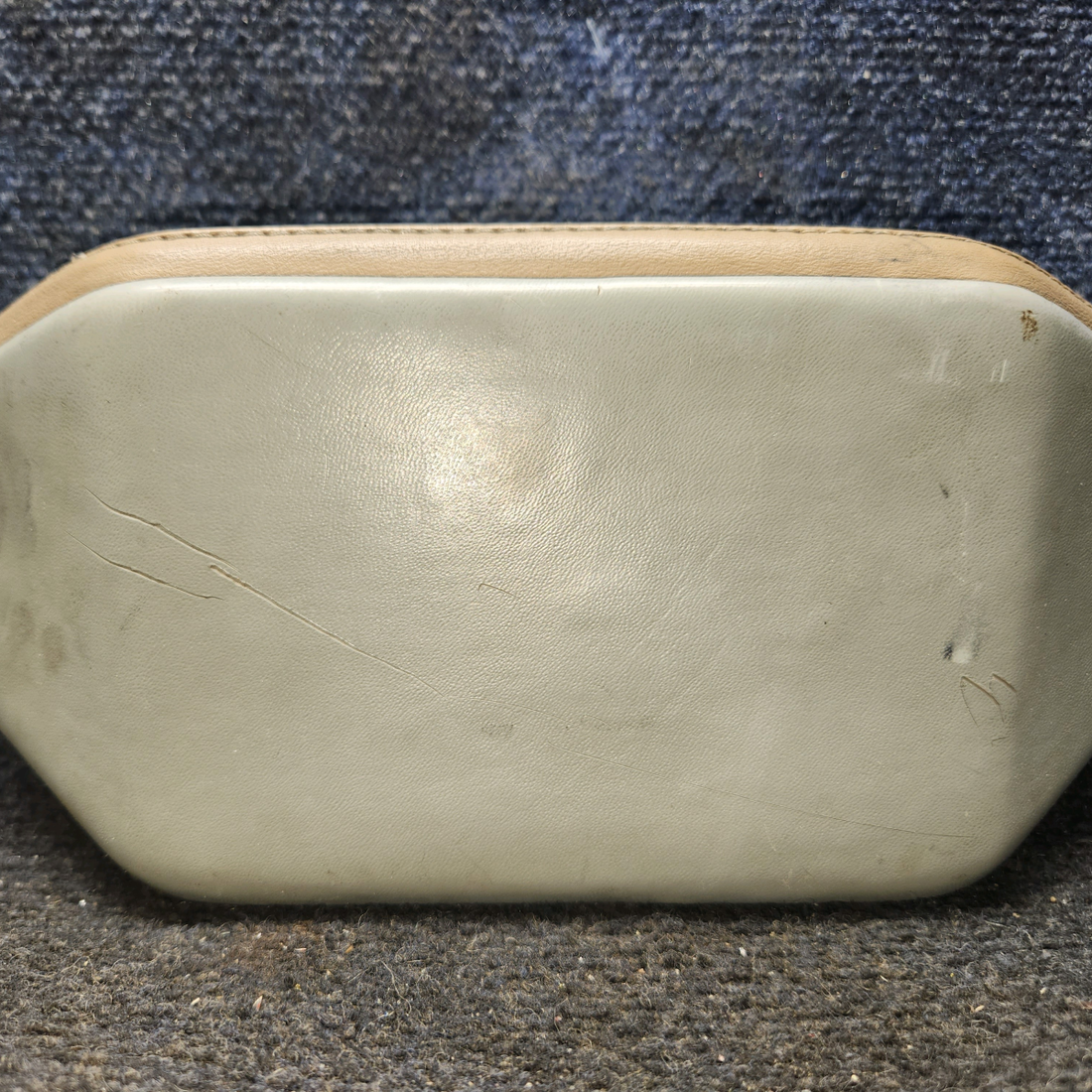 Used aircraft parts for sale, 33-534012-1, 33-534012-5, 35-534012-5 Beechcraft 35-33 Armrest Assembly – Gray/Beige