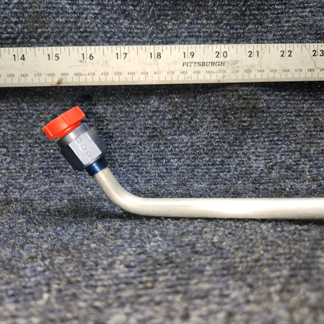 Used aircraft parts for sale, 68759 Lycoming O-540 PIPER PA-24-250 Oil Drain Tube Cylinder 1