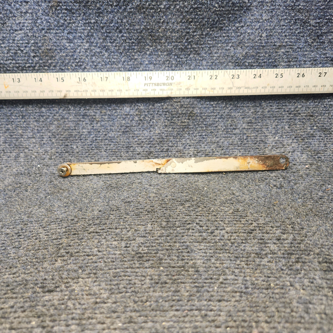 Used aircraft parts for sale, 169-380032-1 Beechcraft A24R Cabin Door Stop Assembly RH