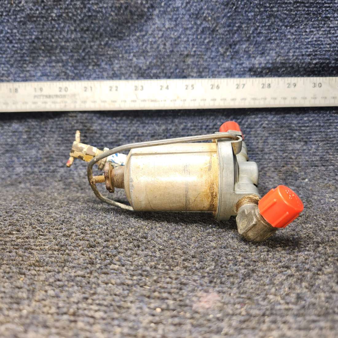 Used aircraft parts for sale, 63839-003 Piper Gascolator Assembly