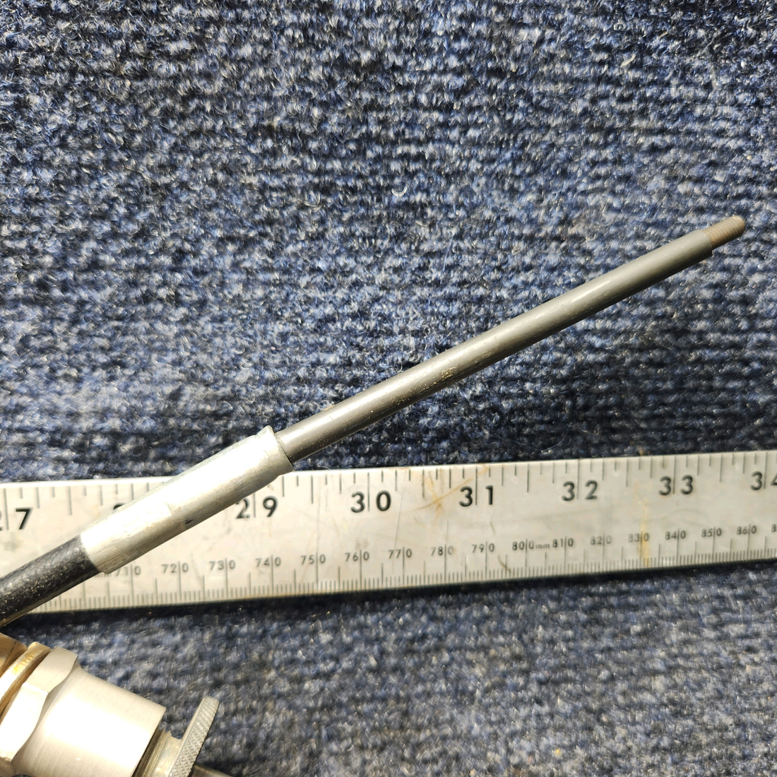 Used aircraft parts for sale, 253-001-1 Mooney M20C Throttle Control Cable (38")