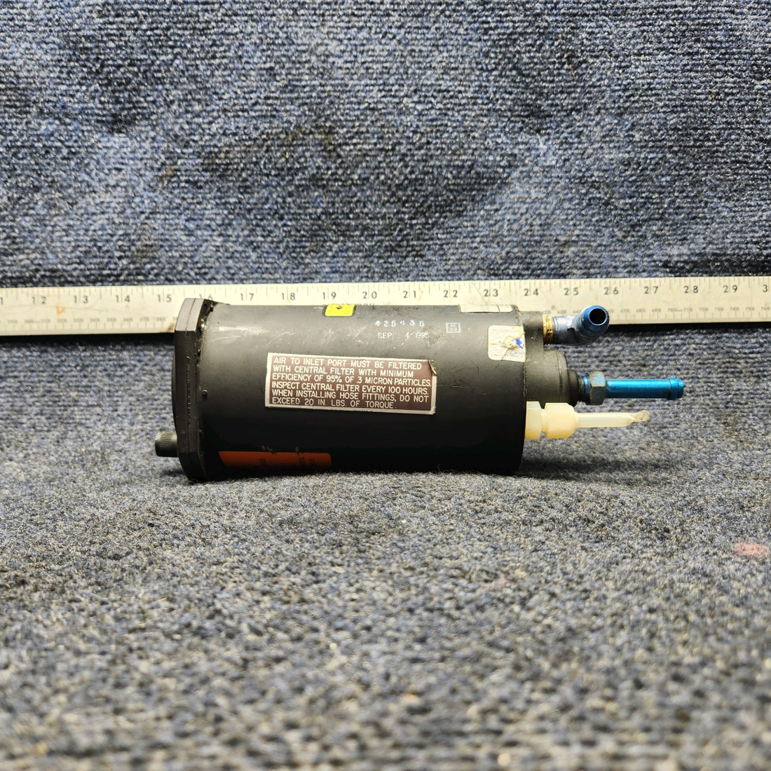 Used aircraft parts for sale, 52D66 EDO-AIRE Mitchell 5E-05 Beechcraft A24R Attitude Gyro Indicator