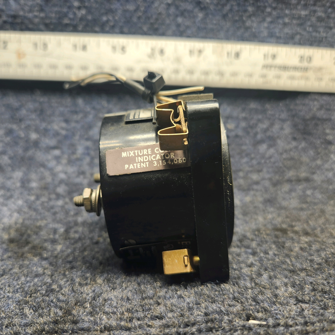 Used aircraft parts for sale, 135B75AL Beechcraft F33A BEECH EXHAUST GAS TEMPERATURE INDICATOR