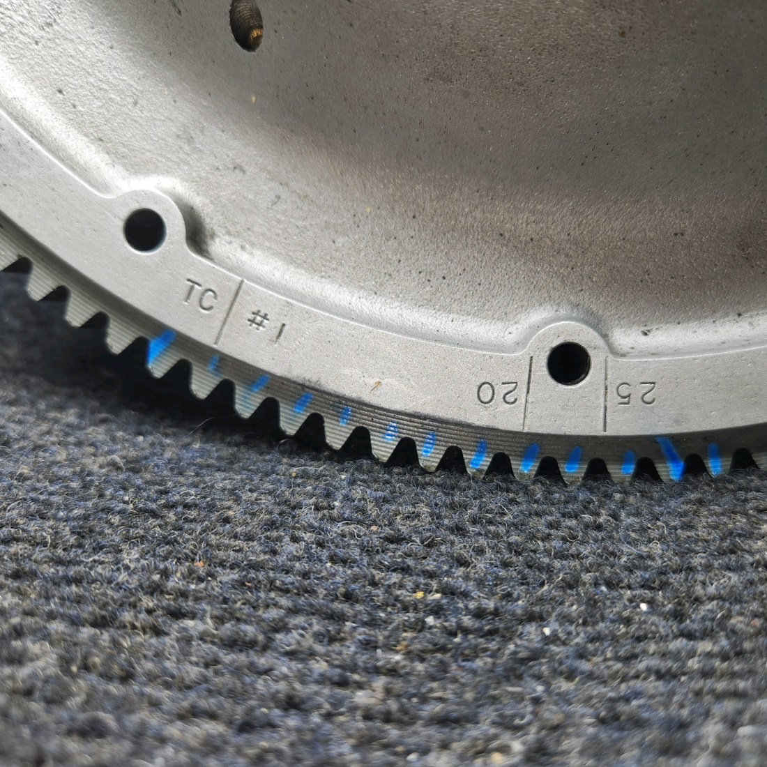 Used aircraft parts for sale, LW-13675 Lycoming Starter Ring Gear Support Assembly W DE-ICE