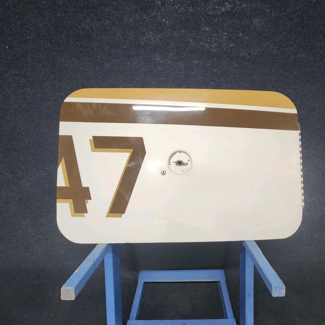 Used aircraft parts for sale, 002-430077-1 Beechcraft F33A LARGE BAGGAGE DOOR STRUCTURE
