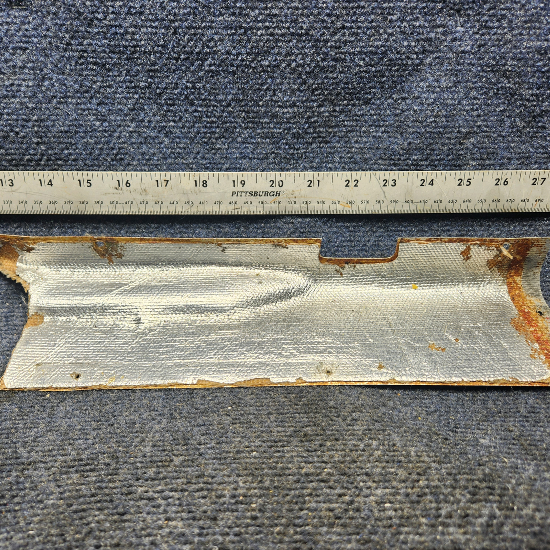 Used aircraft parts for sale, 76129-006 PIPER PA28-161 Warrior III CABIN HEAT DUCT REAR ASSEMBLY LH