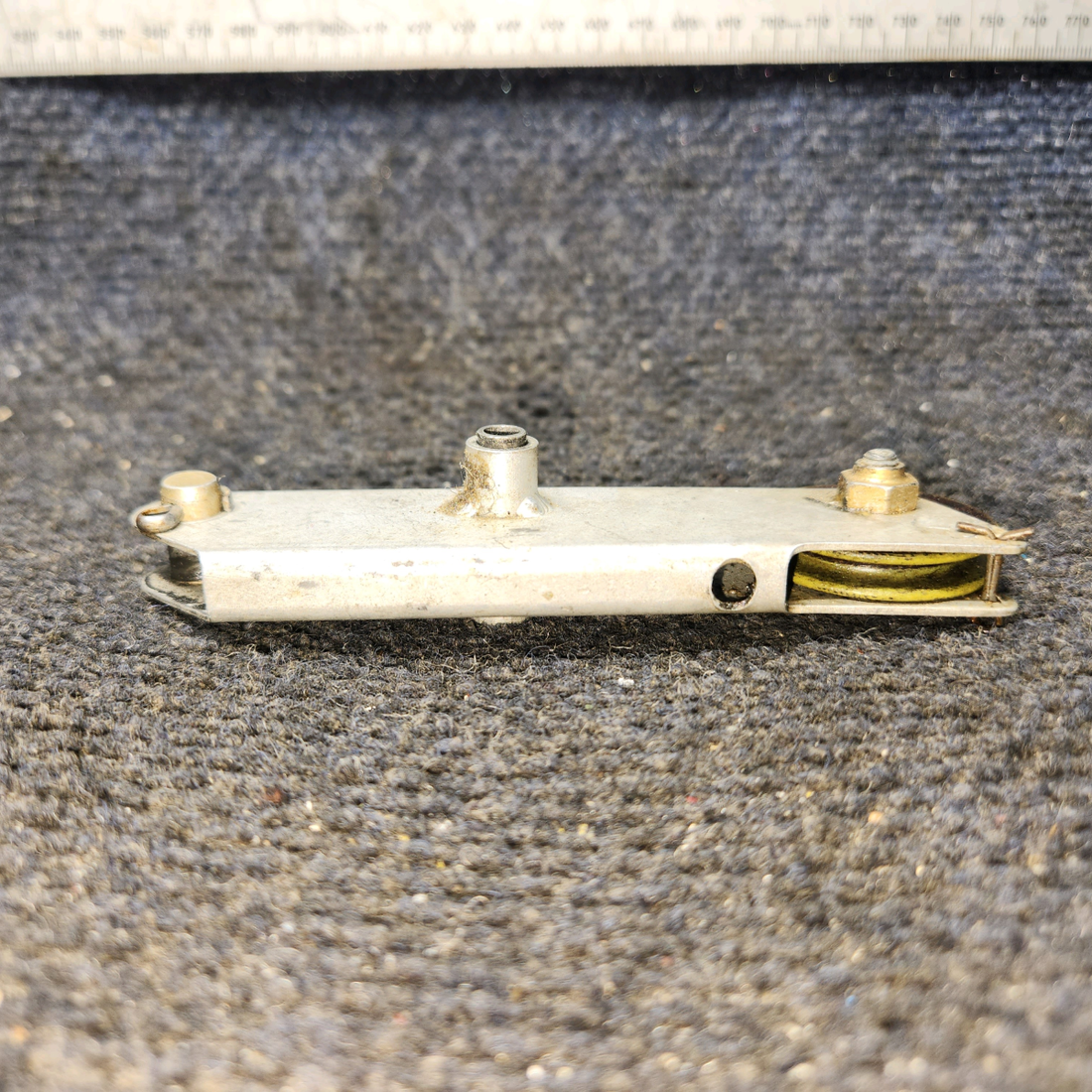 Used aircraft parts for sale, 0713070-9 Cessna 172F Parking Brake Bellcrank Assembly