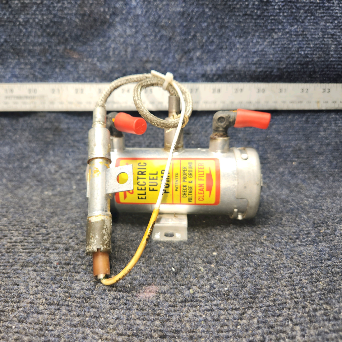 Used aircraft parts for sale, 476-284 Bendix BEECHCRAFT 95-55B Electric Fuel Pump Assy - 24v