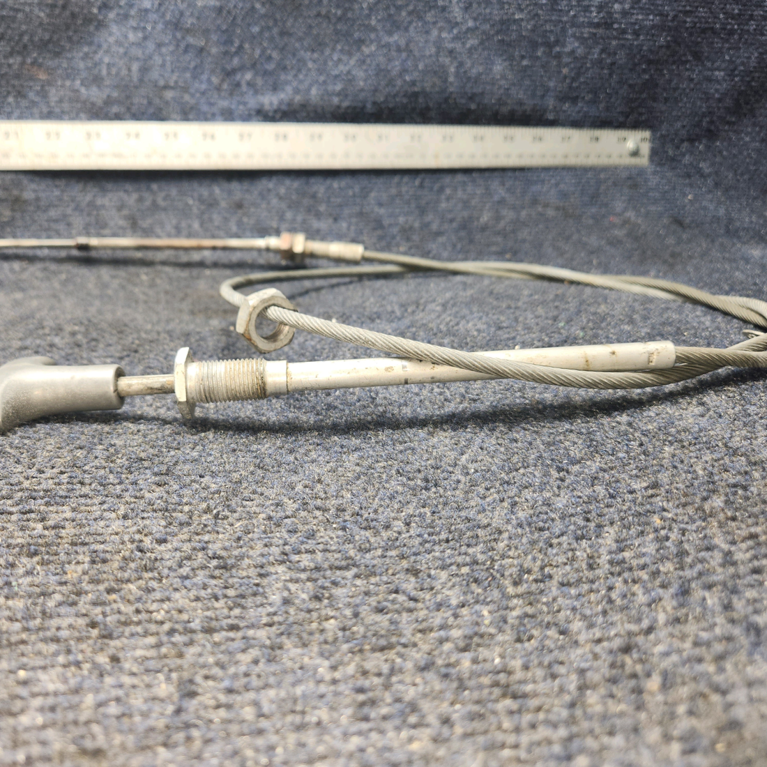 Used aircraft parts for sale, 95-940011-3 BEECHCRAFT 95-55B Control Cable Heather Assy 68"