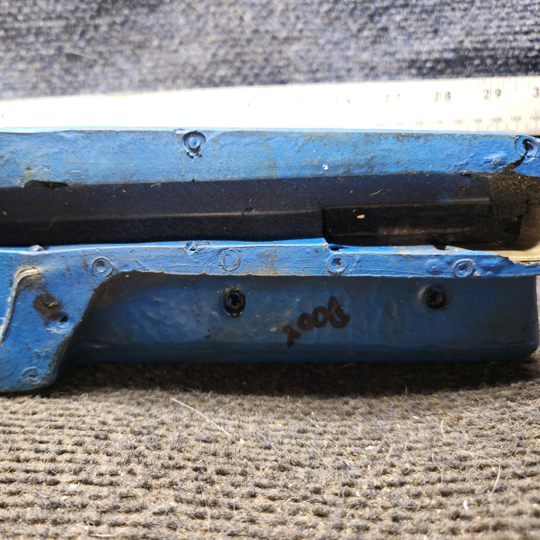 Used aircraft parts for sale, 0717011-27 cessna 172N Armrest Assembly – LH