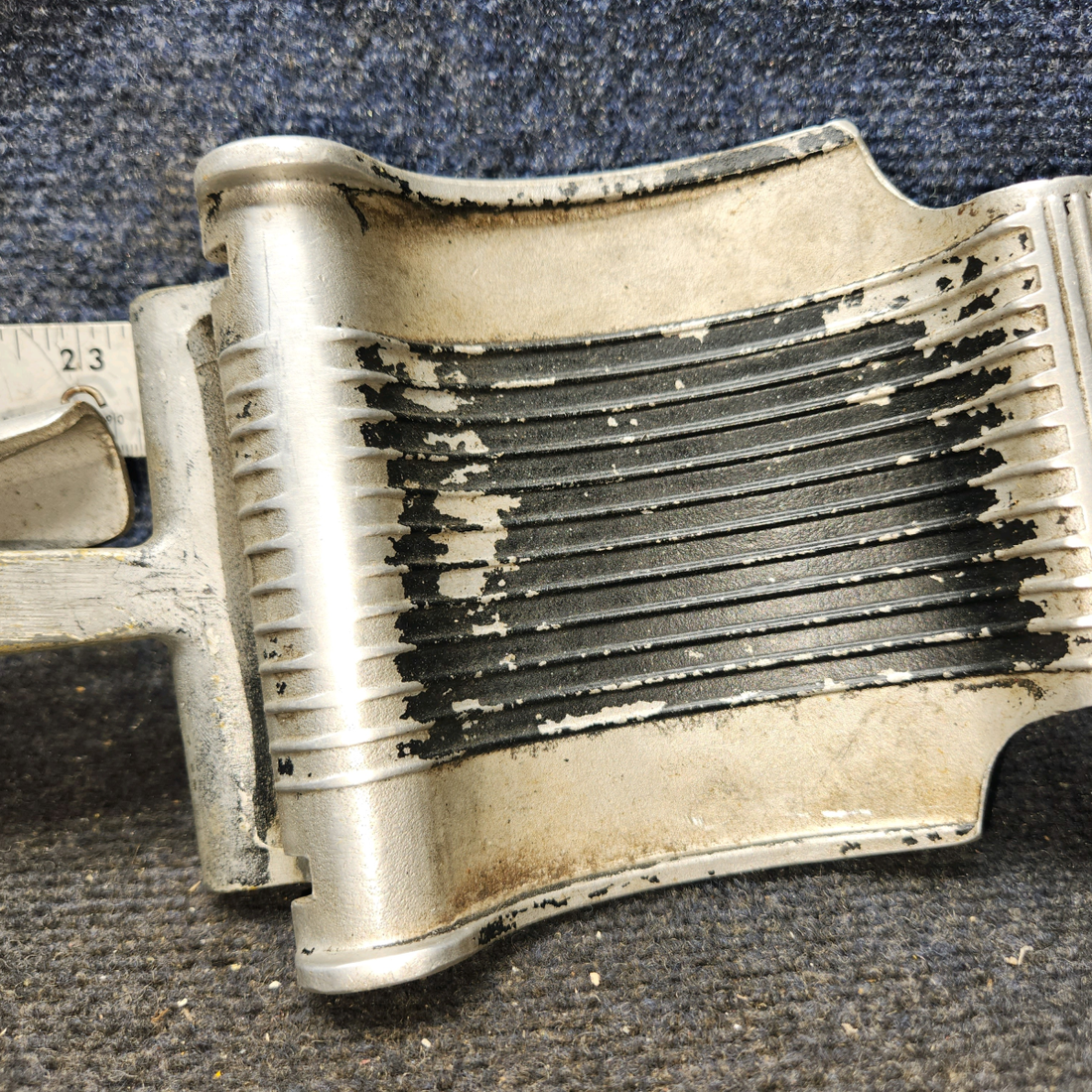 Used aircraft parts for sale, 35-524011, 35-524060-2 BEECHCRAFT F35 Rudder Pedal and Arm