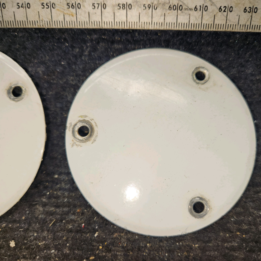 Used aircraft parts for sale, S225-3 cessna 150G Flap Inspection Cover Plate - Set of 4
