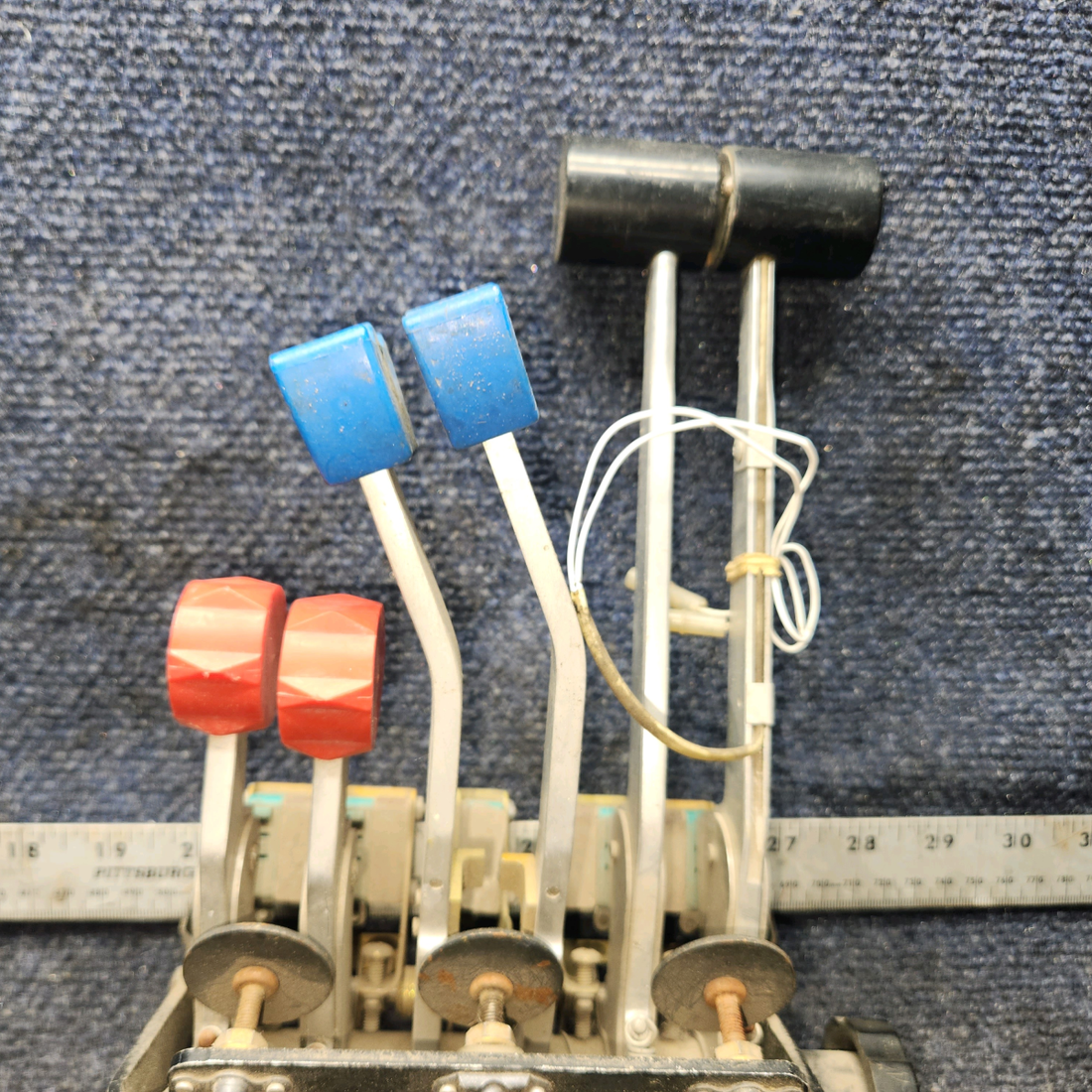 Used aircraft parts for sale, 50331-003 Piper Cheyenne II Control Pedestal / Quadrant Assembly with Switches