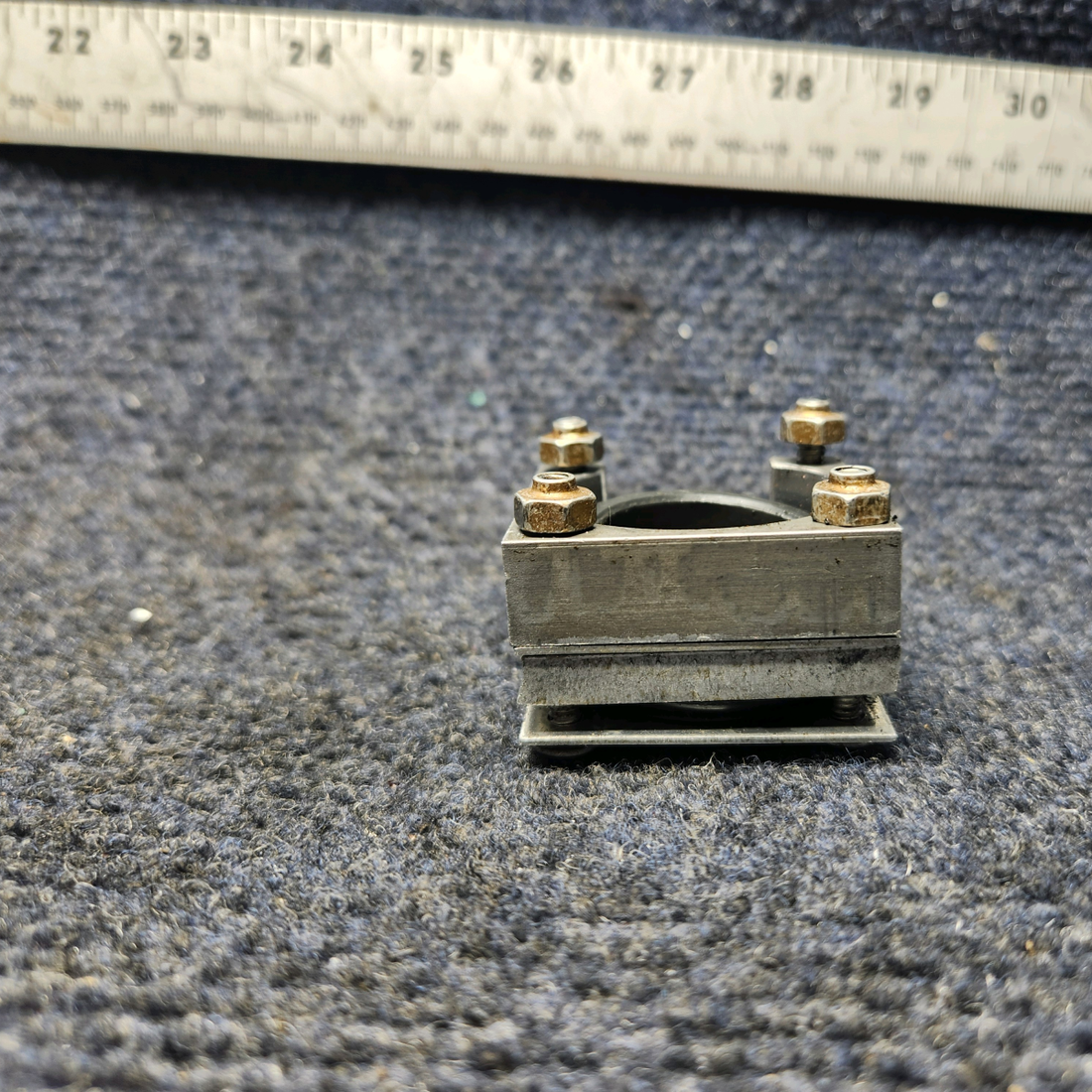 Used aircraft parts for sale, 68272-002 Piper PA28-140 Plate & Bushing Assy Yoke