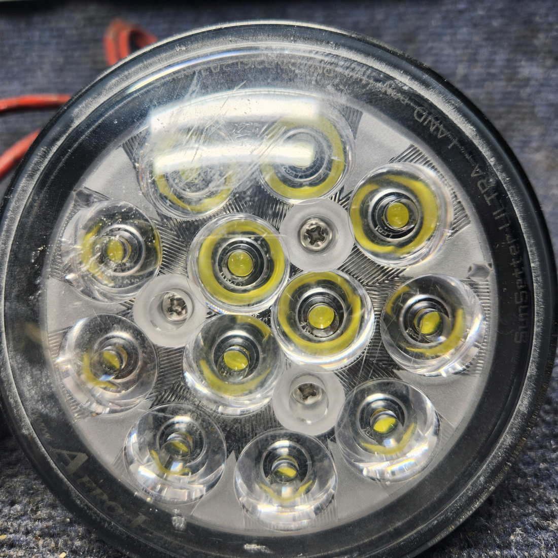 Used aircraft parts for sale, Par36 LED Aero-Lites Beechcraft A24R LED PAR36 Landing Light PAIR (TWO)