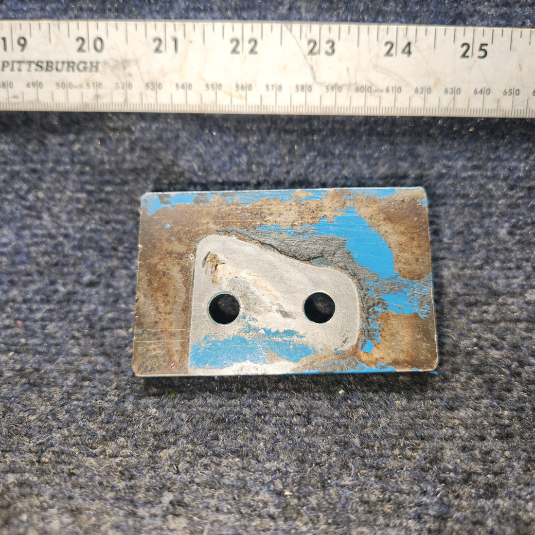 Used aircraft parts for sale, 07A19474 Lycoming O-320 Piper PA28-140 Alternator Support Bracket