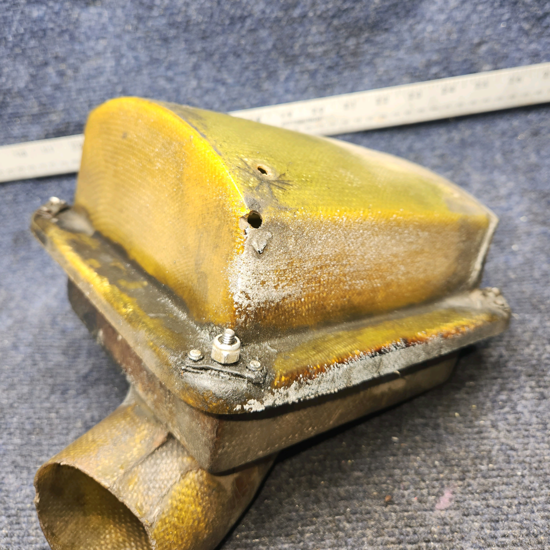 Used aircraft parts for sale, 35462-000 PIPER PA28-161 Warrior III CARBURETOR AIR FILTER BOX ASSY