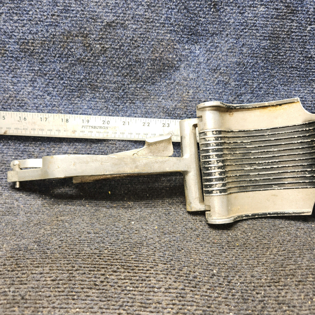 Used aircraft parts for sale, 35-524011, 35-524060-2 BEECHCRAFT F35 Rudder Pedal and Arm