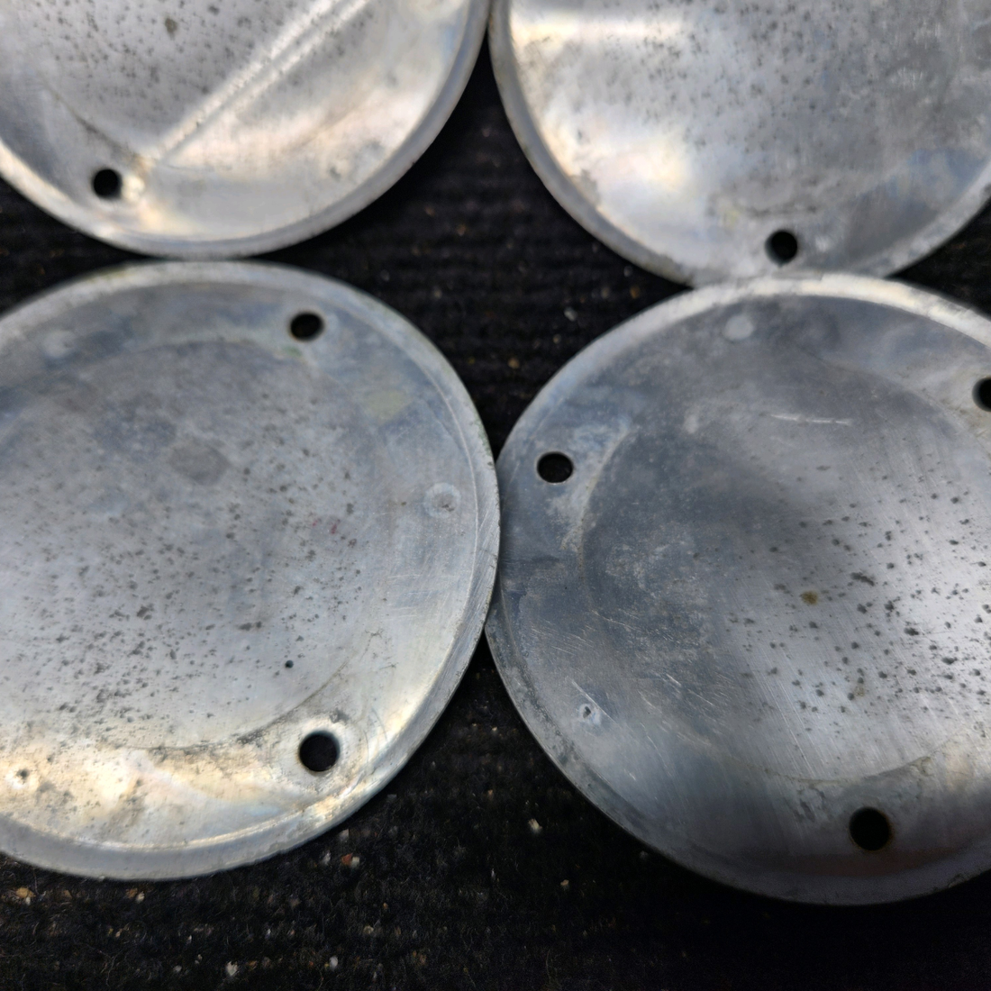 Used aircraft parts for sale, S225-3 Cessna 172E Flap Inspection Cover Plate - Set of 4