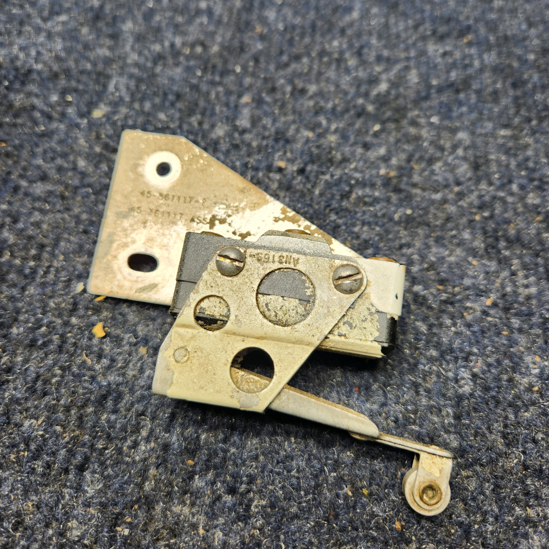 Used aircraft parts for sale, AN3169-1 BEECHCRAFT F35 TRAVEL  LIMIT SWITCH W/ARM" PRICE PER EACH"