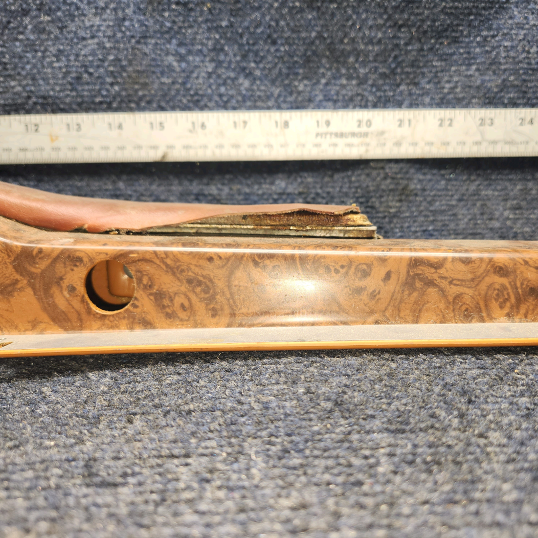 Used aircraft parts for sale, 2415003-1 Cessna 172RG Armrest Support Co-Pilot - RH