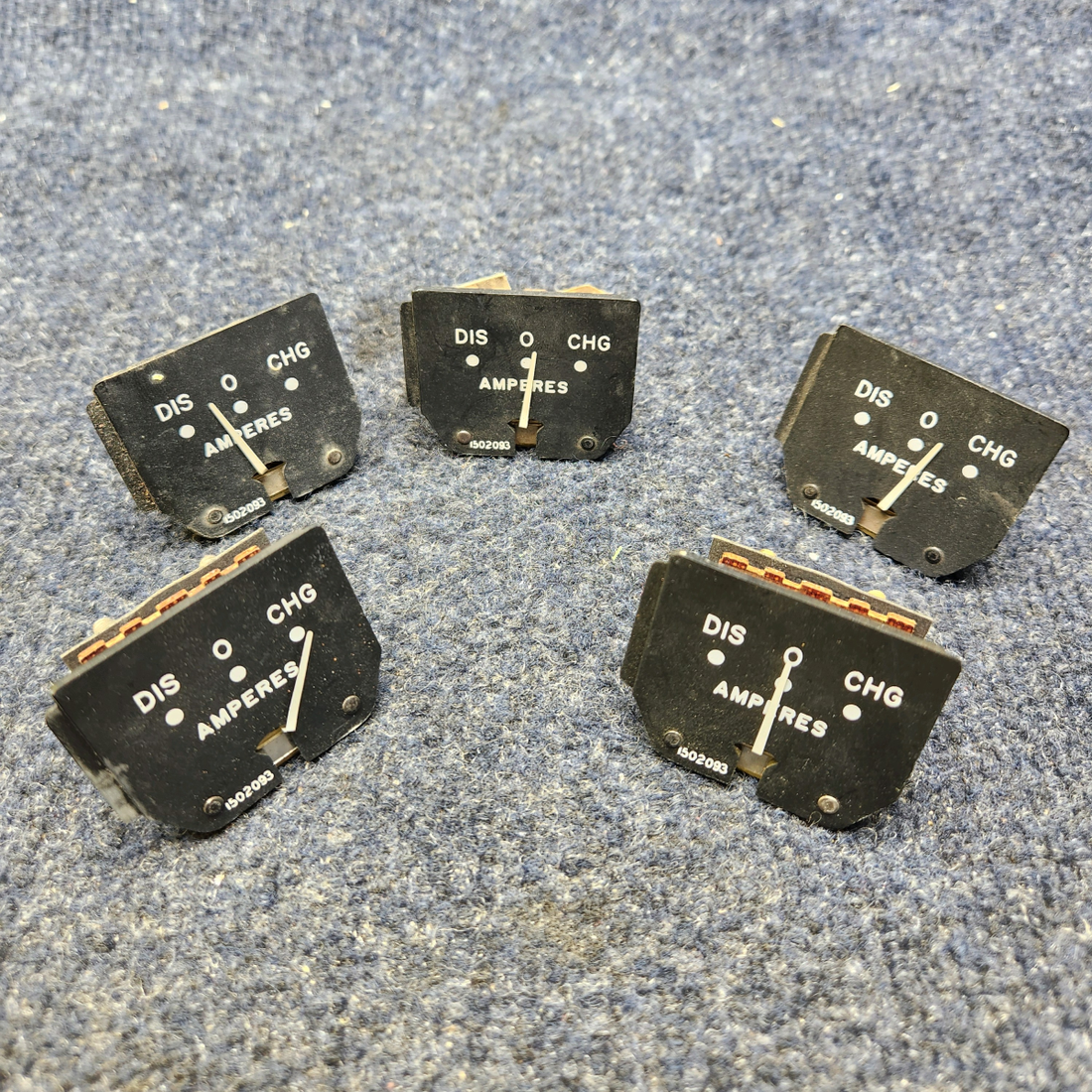 Used aircraft parts for sale, 1502093 BEECHCRAFT F35 AMPERES INDICATOR PRICE PER EACH.