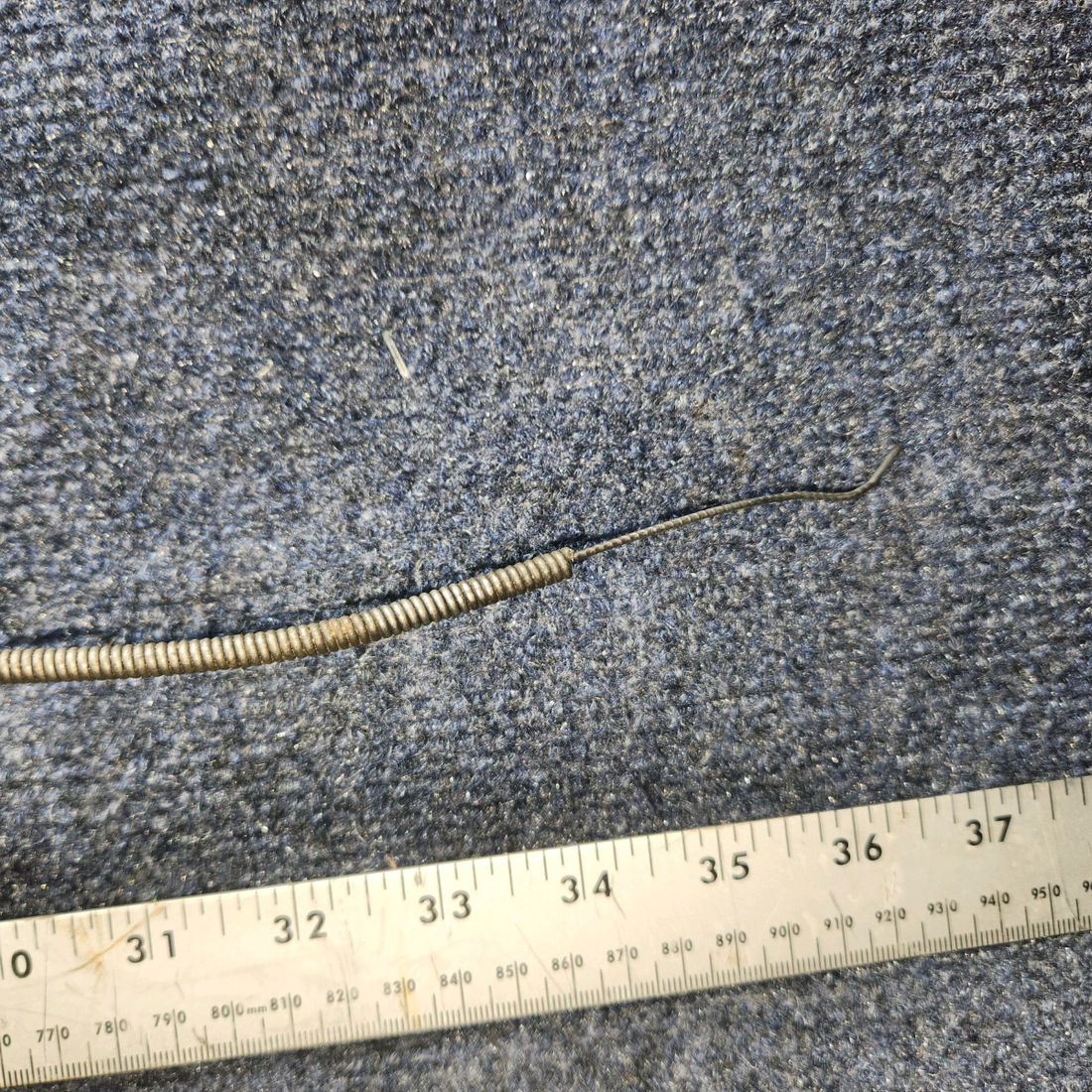 Used aircraft parts for sale, S1230-3 Cessna 182G Carburetor Heat Control Cable (Length: 41.5”)