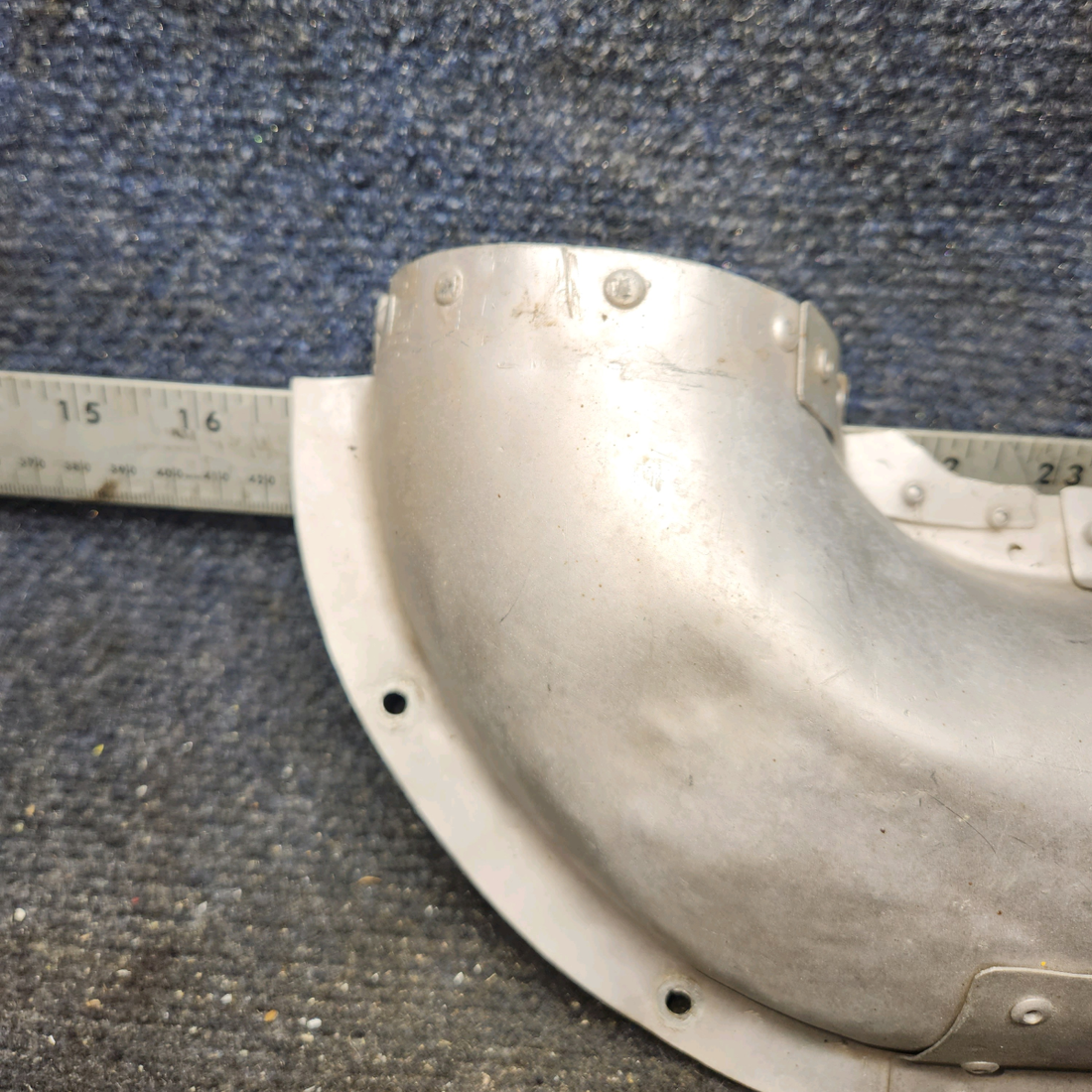 Used aircraft parts for sale, 63723-003 Piper PA-28-140 Shroud, Carburetor Heat