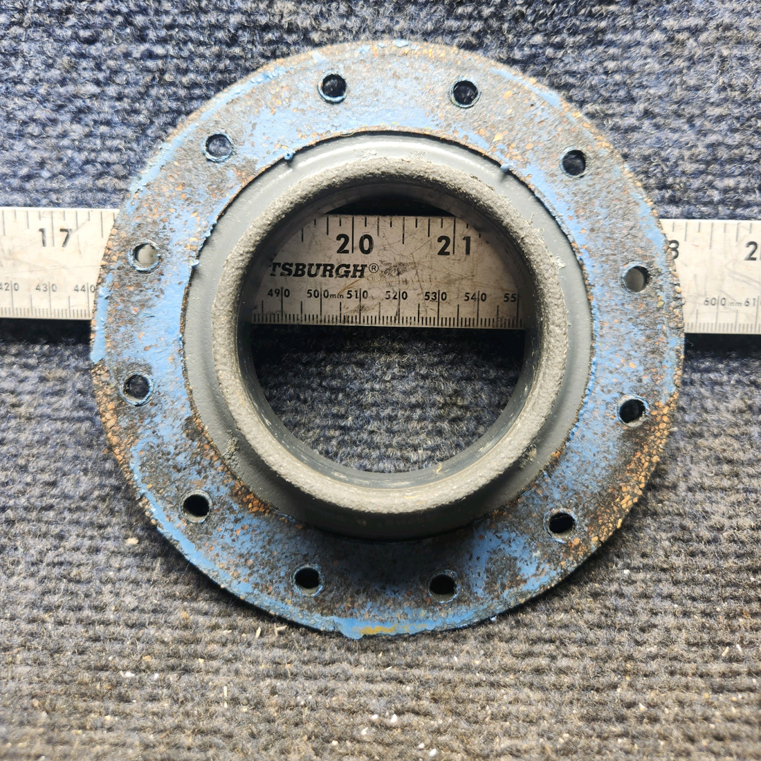 Used aircraft parts for sale, 35-921522, 35-921502 Beechcraft 35-33 Fuel Cell Filler Adapter with Gasket
