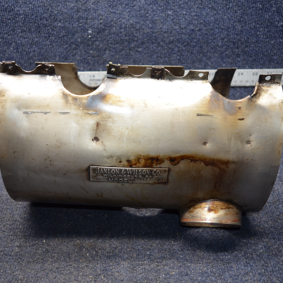 Used aircraft parts for sale, 0550176-38 Continental  [part_model] Cessna C175 SHROUD ASSY EXHAUST - RH