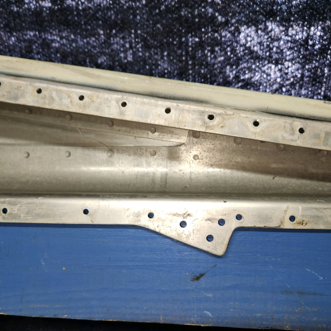 Used aircraft parts for sale, 0513007-6 Cessna 172E Front Doorpost Bulkhead Assembly RH
