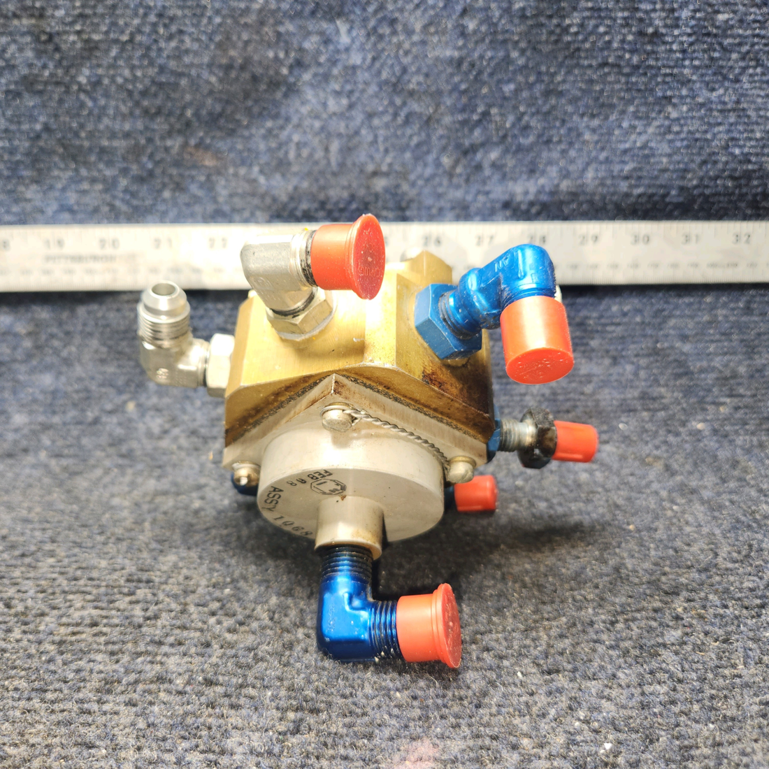 Used aircraft parts for sale, HE825-1 BEECHCRAFT 95-55B Fuel Selector Assy - RH