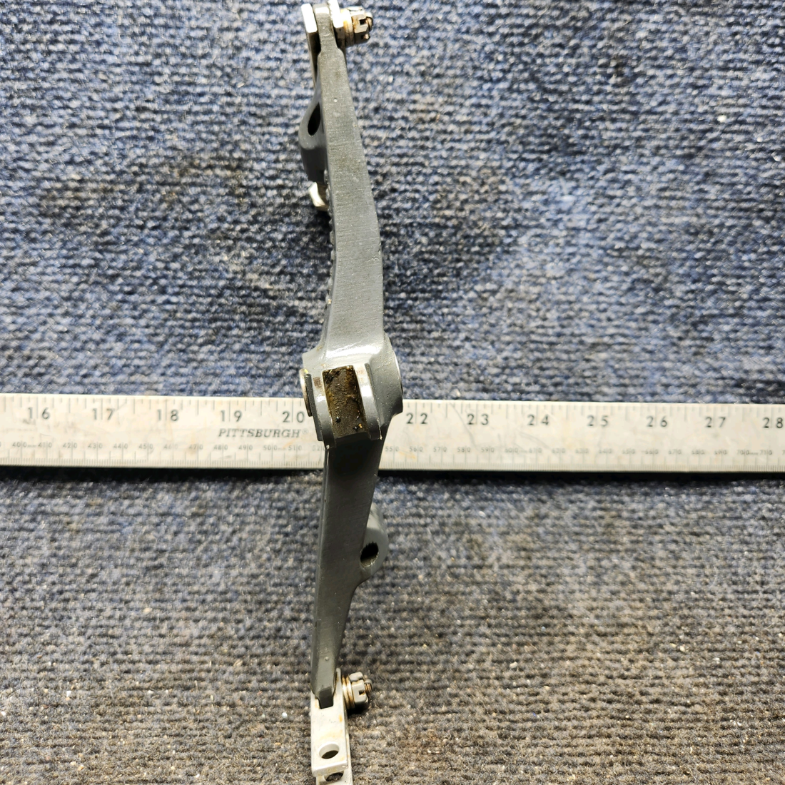 Used aircraft parts for sale, 35-521158 Beechcraft 35-33 Aileron Bellcrank Assembly - LH