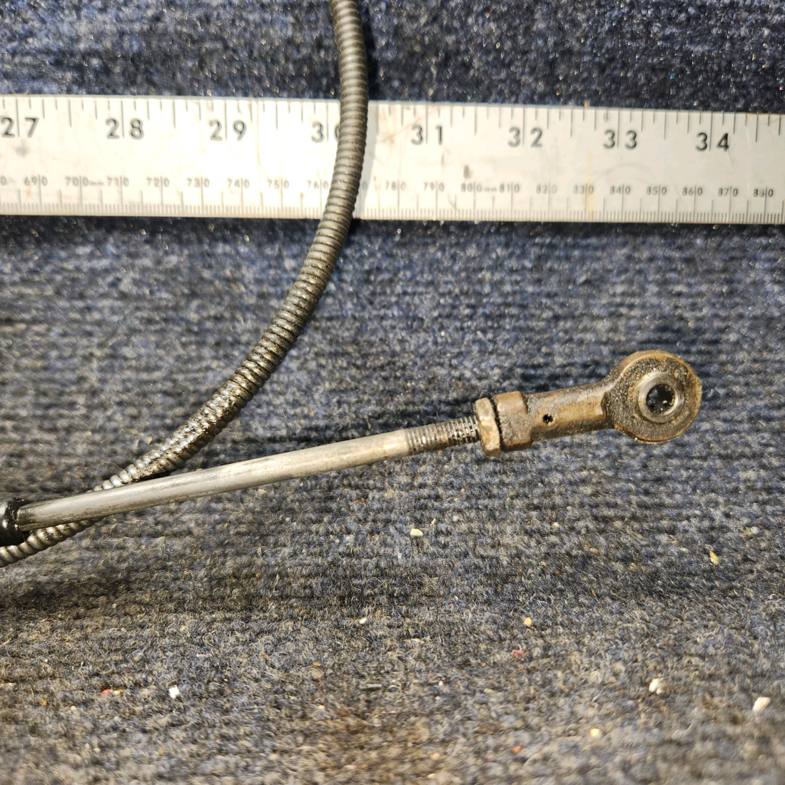 Used aircraft parts for sale, S1231-2 Cessna 172E Mixture Control 48"
