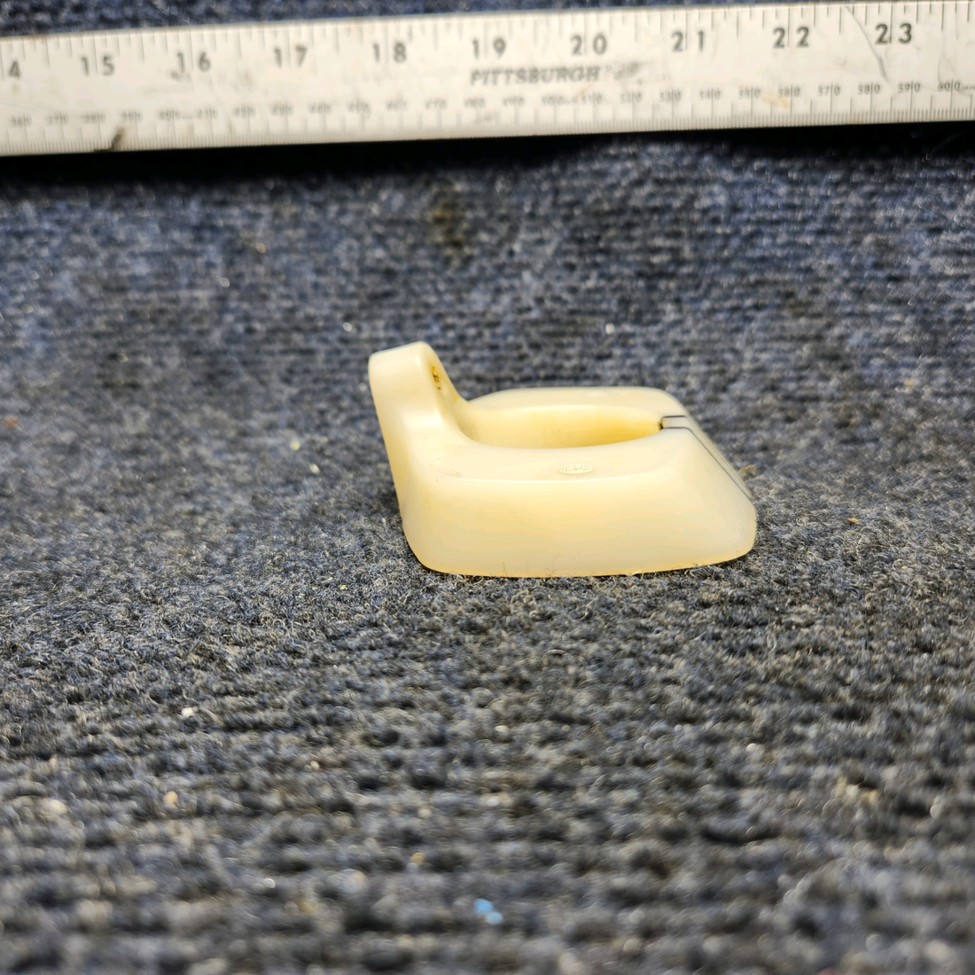 Used aircraft parts for sale, 169-524050 Beechcraft A23A Musketeer Custom III CONTROL COLUMN SUPPORT BEARING - HAS CRACK SEE PHOTOS FOR DETAIL.