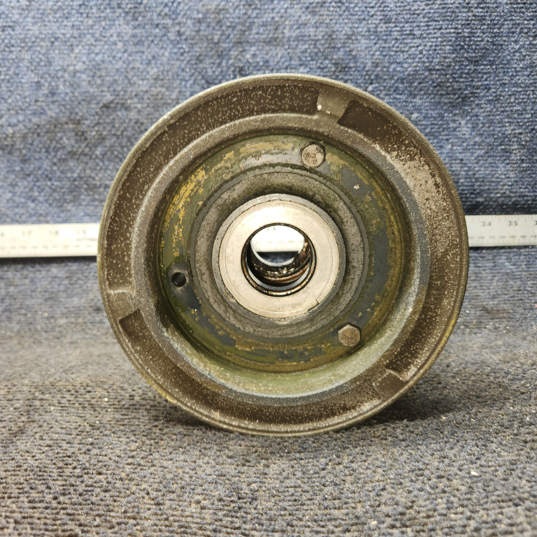 Used aircraft parts for sale, 40-97A Parker cessna 150G Main Gear Wheel Assembly – 6.00-6