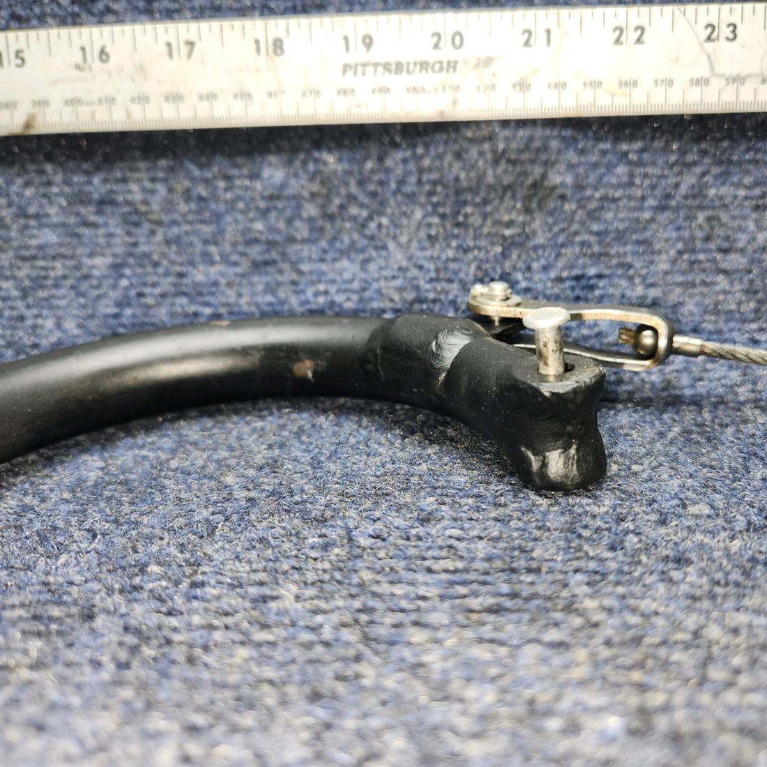 Used aircraft parts for sale, 21927-000 PIPER PA-24-250 Lever Assy Brake
