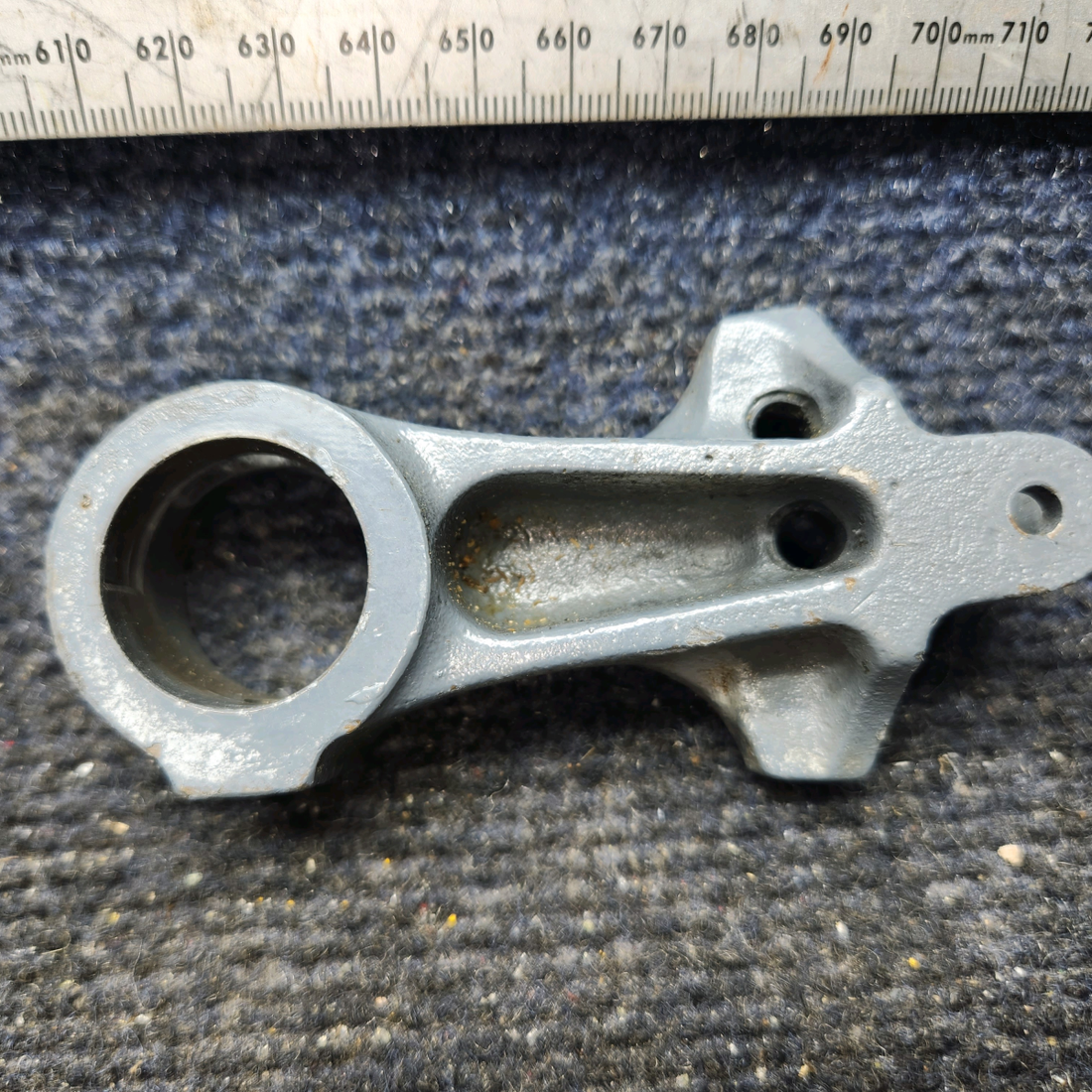 Used aircraft parts for sale, 35-524367-2 BEECHCRAFT F35 Co-Pilot Lower Rudder Pedal Arm - LH