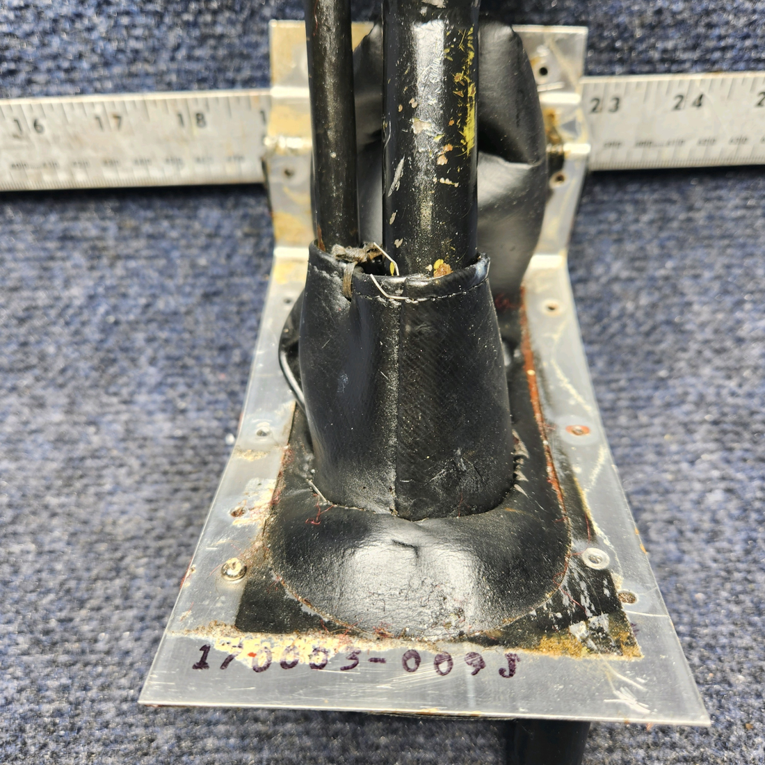 Used aircraft parts for sale, 720016-001 MOONEY M20J PEDAL ASSEMBLY LH W/ COVER