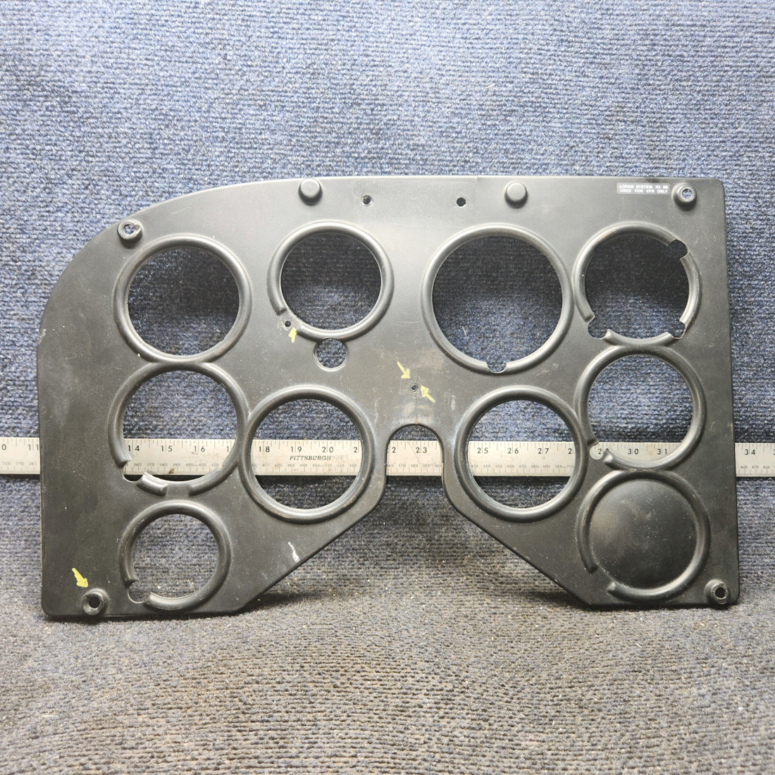 Used aircraft parts for sale, 0513319-21 Cessna 172F Shock Panel Cover