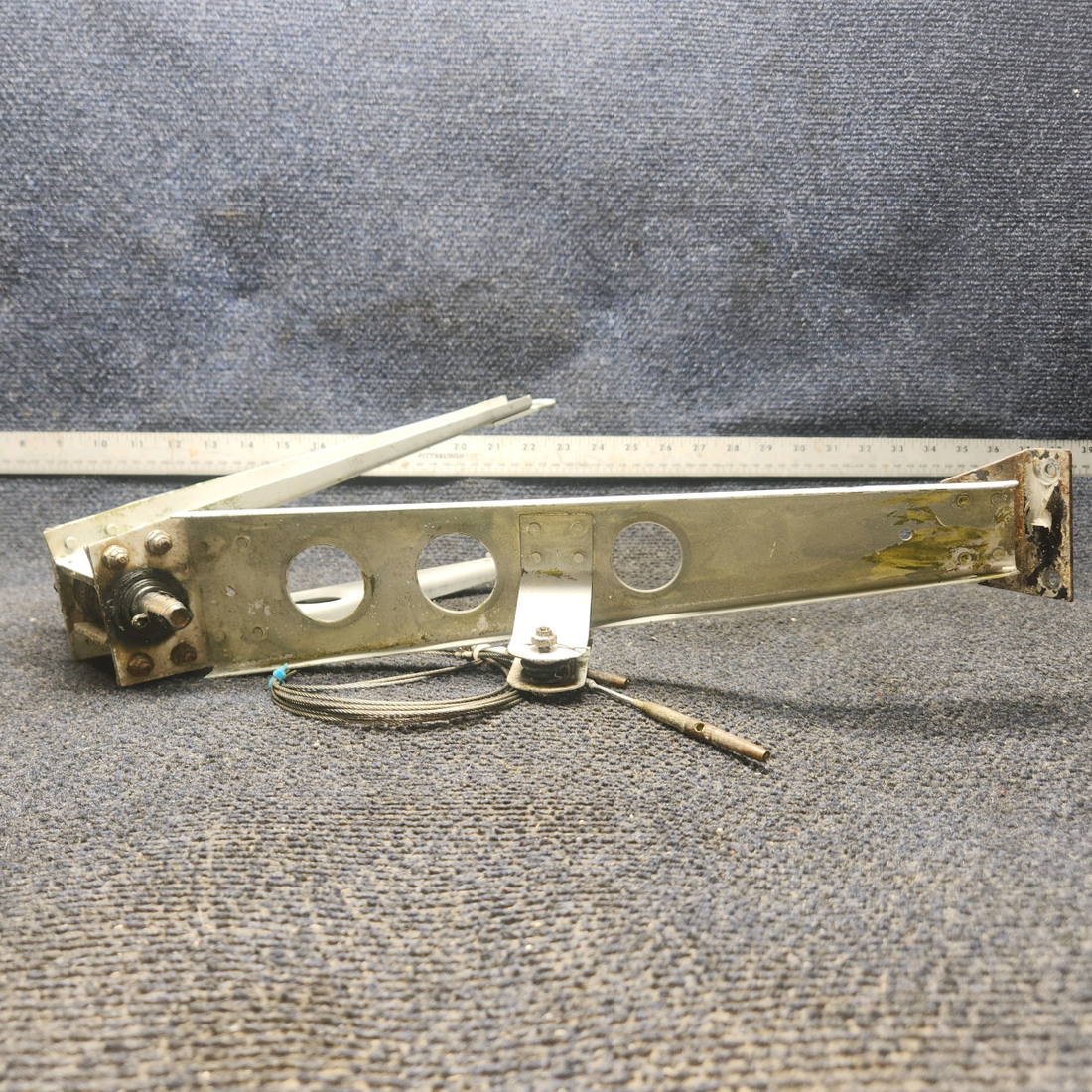 Used aircraft parts for sale, 65258-013 Piper PA28-140 Stabilator Trim Support Assembly