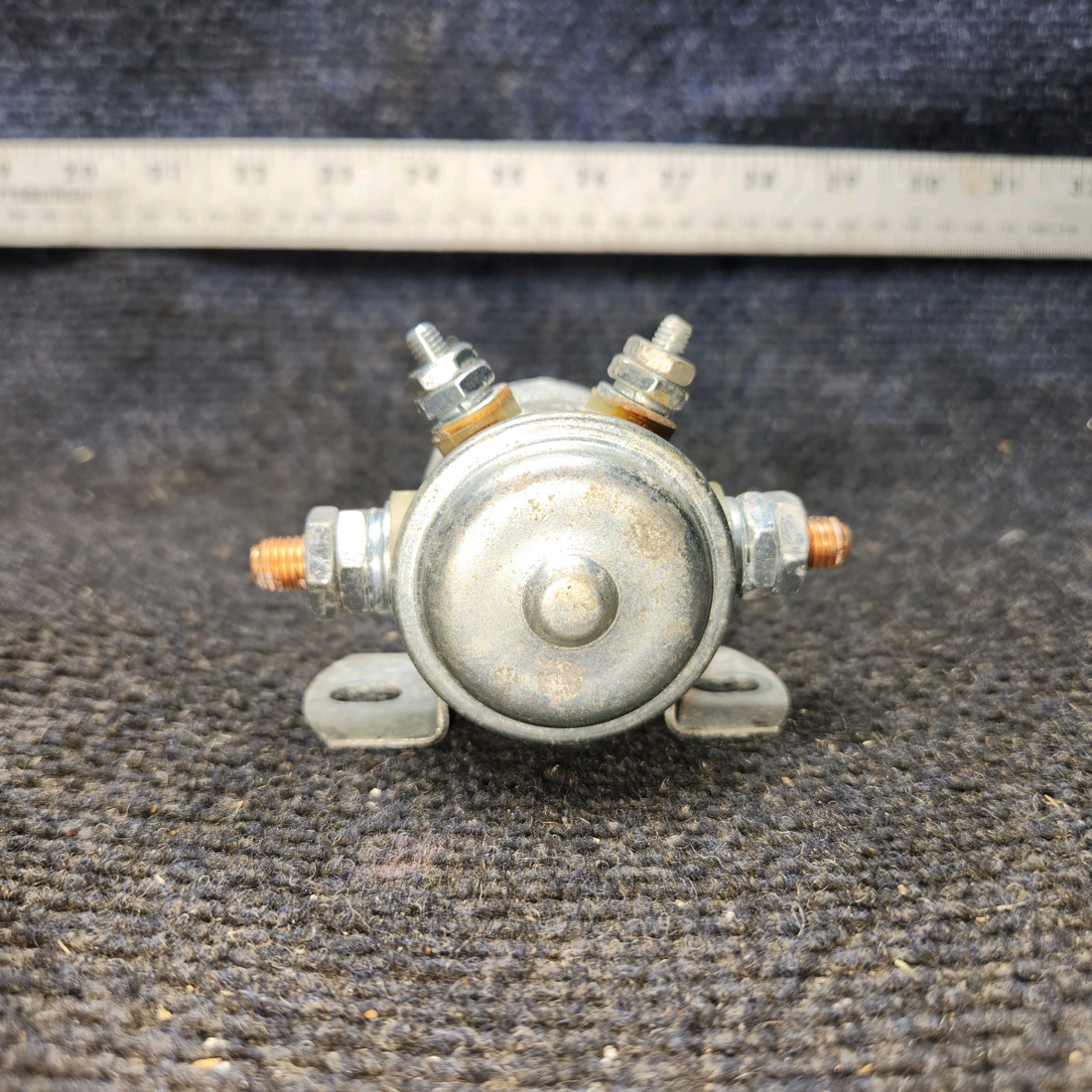 Used aircraft parts for sale, X61-0028 Lamar BEECHCRAFT F35 Contactor Solenoid (12v)