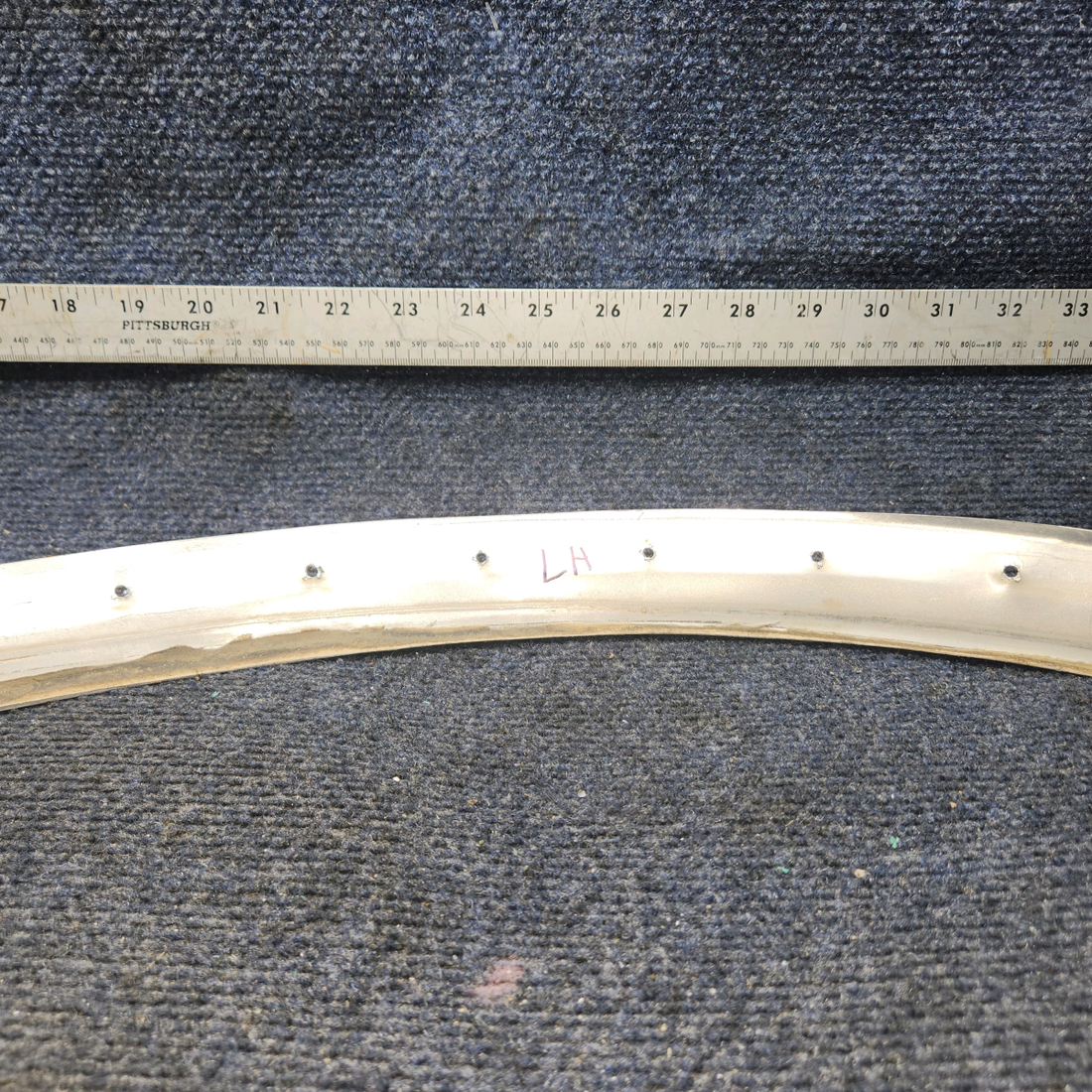 Used aircraft parts for sale, 63070-011 PIPER PA28-140 Outside Windshield Collar - LH